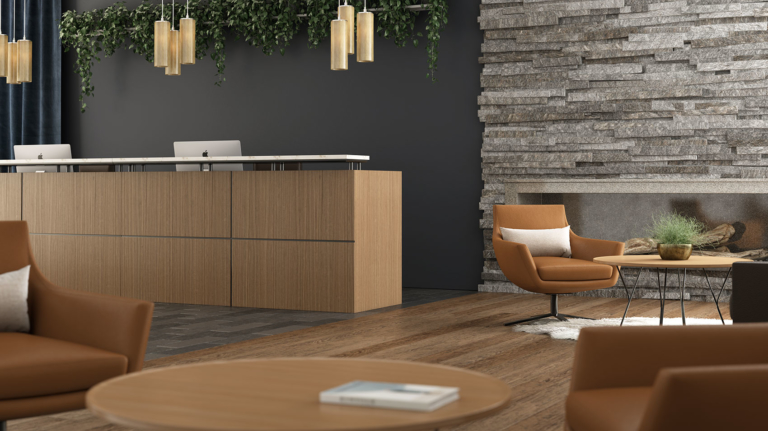 Reception lounge seating