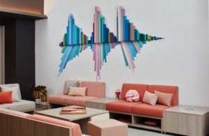 AIS modular lounge seating for waiting area