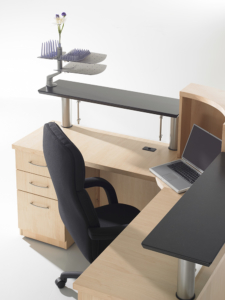 Darran reception desk workstation