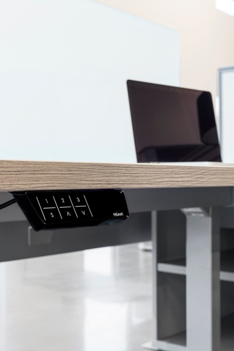 Friant programmable height adjustable desks