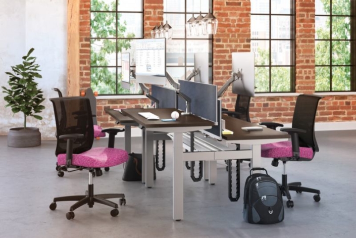 Hon open office sit or stand workstations