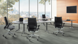 OFS U shaped modern conference table