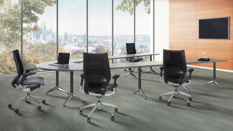 OFS U shaped modern conference table