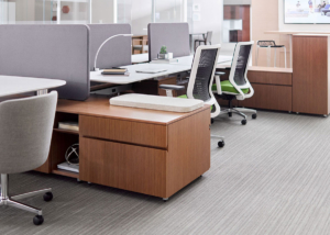 OFS modern ergonomic bench desk workstations