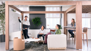 OFS lounge seating collaboration area central Oregon