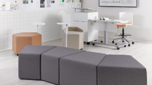 OFS modular upholstered bench seating