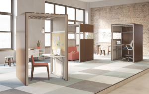 OFS modern room dividers for focus areas