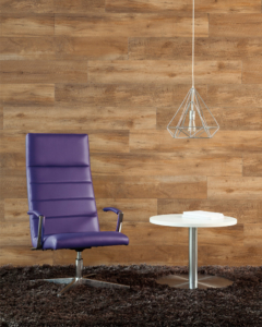 Rouillard purple upholstered executive chair for office