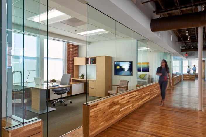 Darran modern private office large executive ergonomic desk and storage