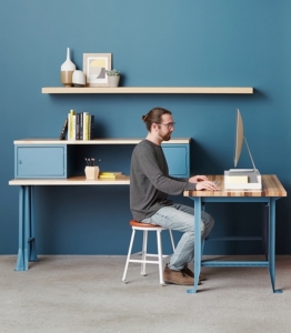 Montisa casual commercial desking with storage