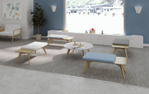 Ioa custom private office with lounge seating