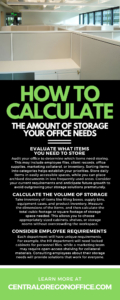 How To Calculate the Amount of Storage Your Office Needs