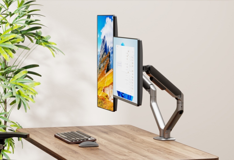 Adjustable desk lamp and office accessories
