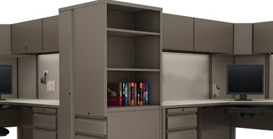Cubicle Storage Ideas for a Tidier Workstation
